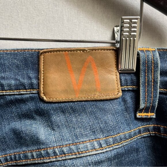 Nudie Jeans Grim Tim Denim Sz 32 - Picture 5 of 16